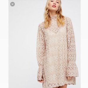 New!✨Free People Simone Lace Mini Dress